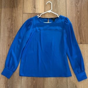 J. Crew Vibrant Blue Women's Blouse
